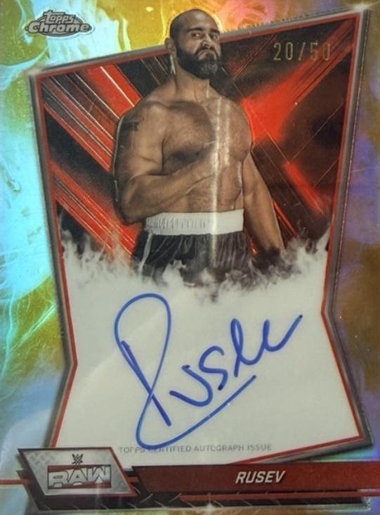 Rusev [Gold Refractor] #RBA-RSV