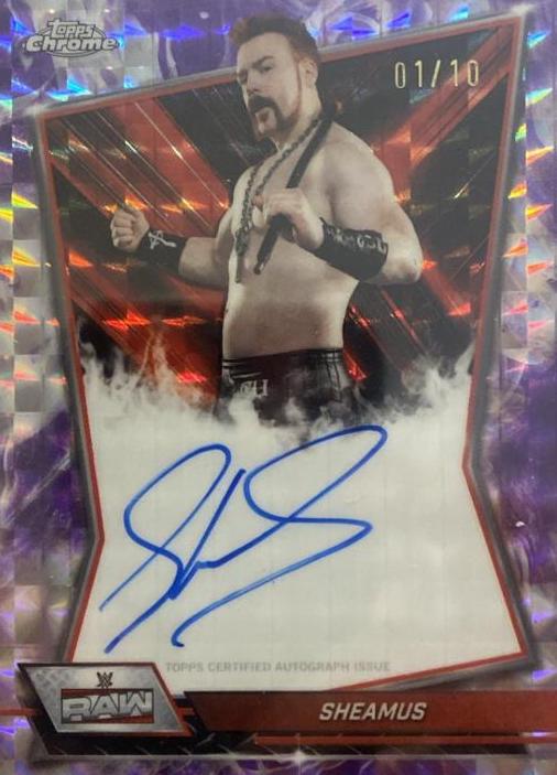 Sheamus [Purple Geometric Refractor] #RBA-SHE