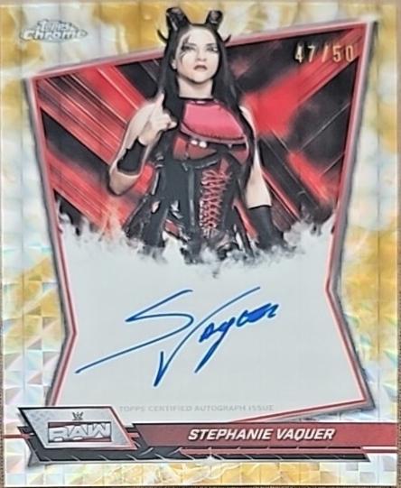 Stephanie Vaquer [Gold Geometric Refractor] #RBA-STE