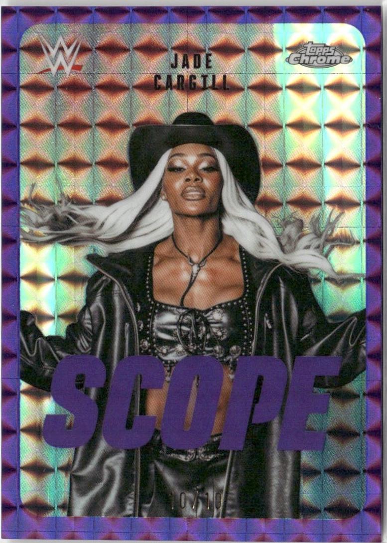 Jade Cargill [Purple Geometric Refractor] #SCO-20