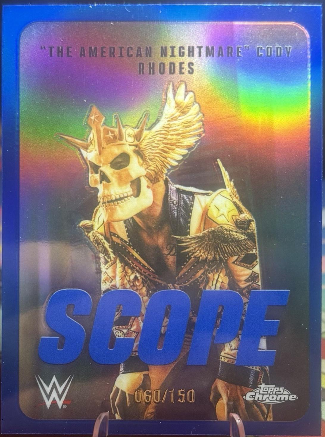 The American Nightmare Cody Rhodes [Blue Refractor] #SCO-1