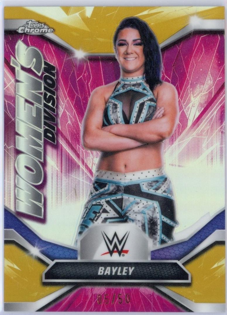 Bayley [Gold Refractor] #WDV-24