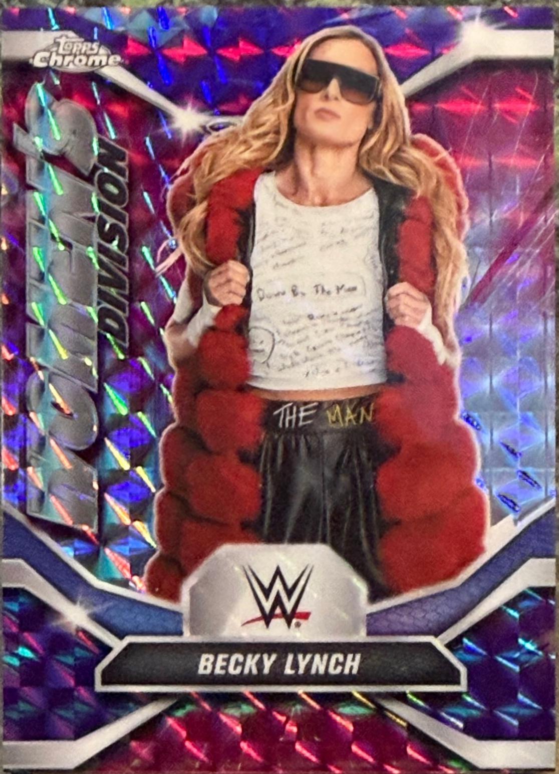 Becky Lynch [Purple Geometric Refractor] #WDV-9