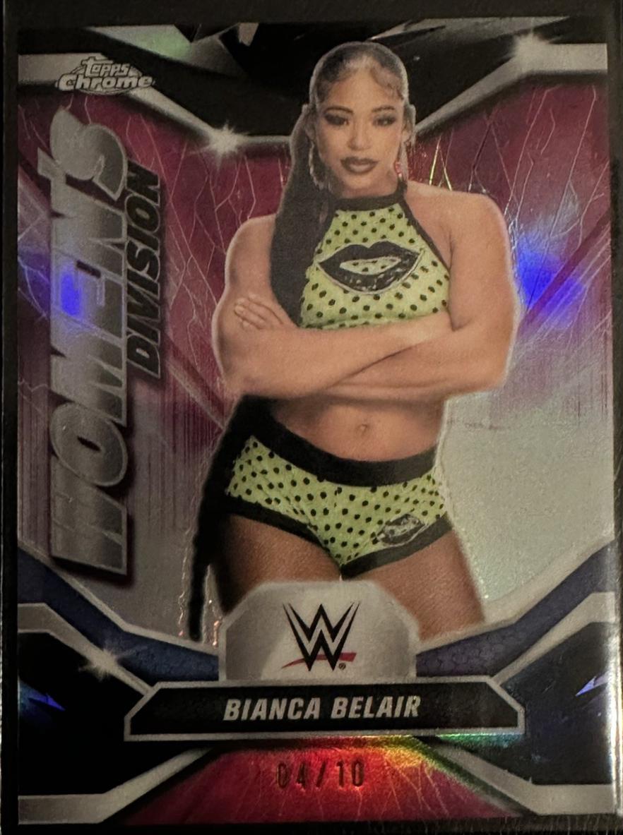 Bianca Belair [Black Refractor] #WDV-15
