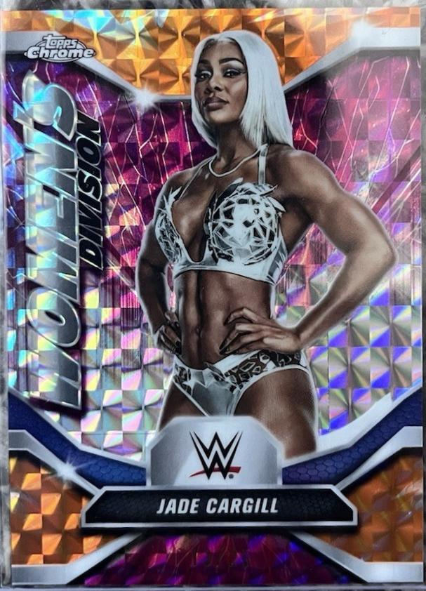 Jade Cargill [Orange Geometric Refractor] #WDV-26