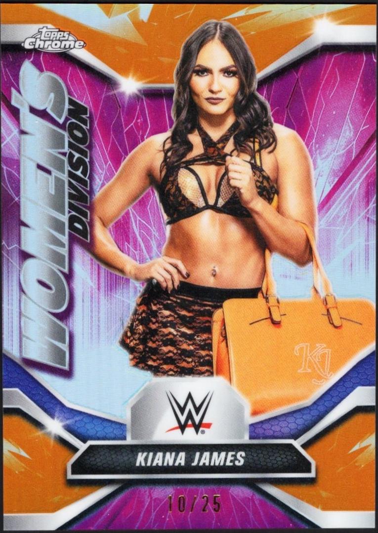 Kiana James [Orange Refractor] #WDV-17
