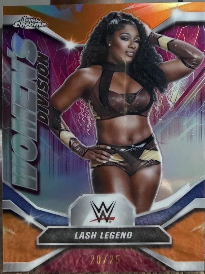 Lash Legend [Orange Refractor] #WDV-38