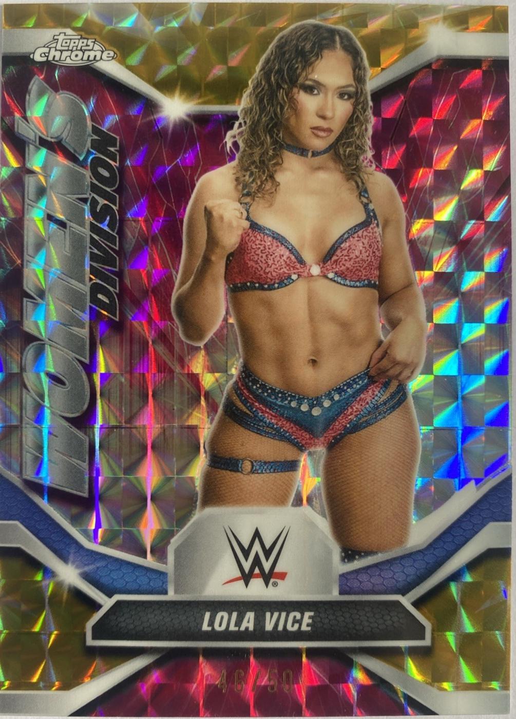 Lola Vice [Gold Geometric Refractor] #WDV-27