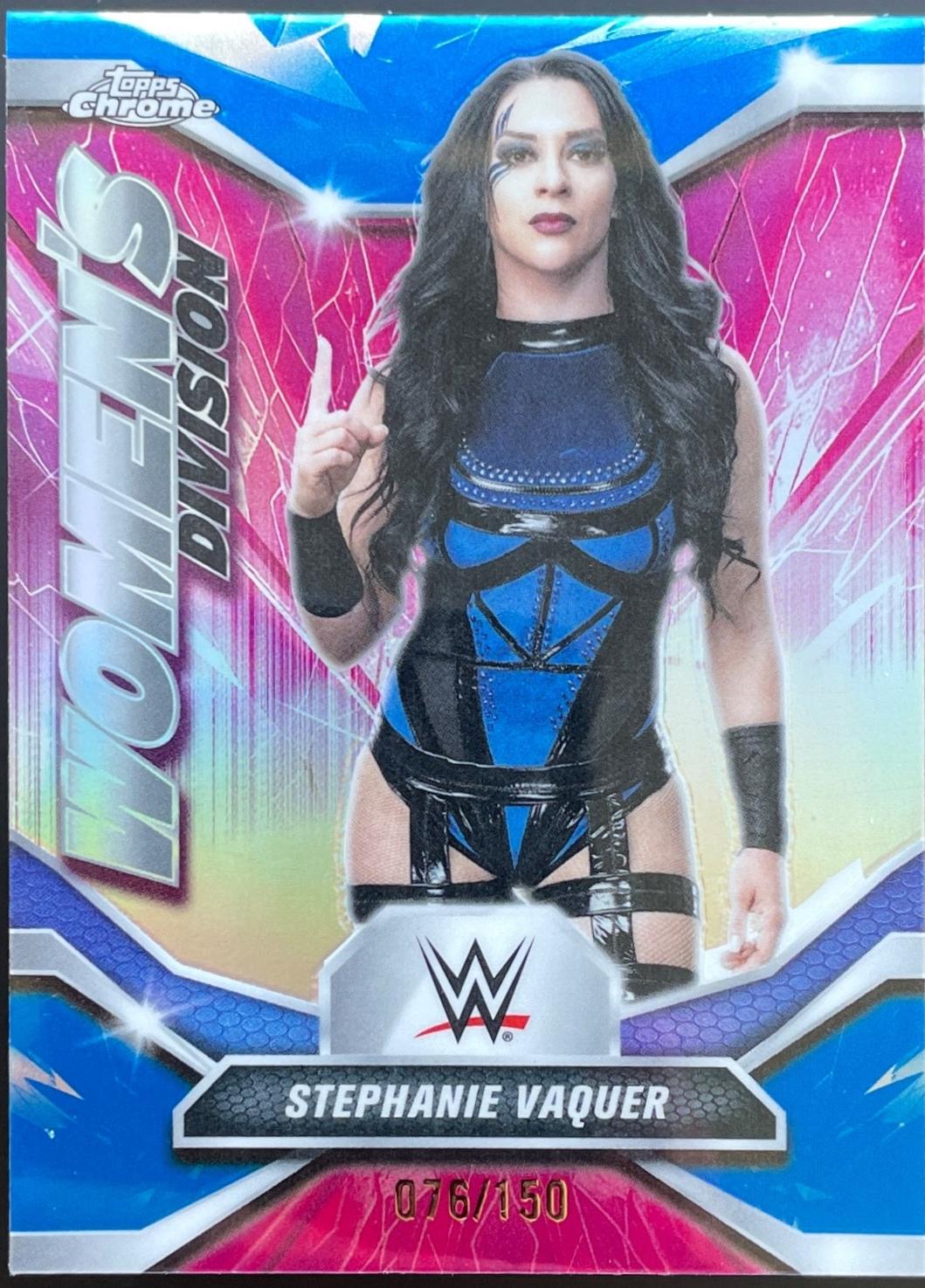Stephanie Vaquer [Blue Refractor] #WDV-13