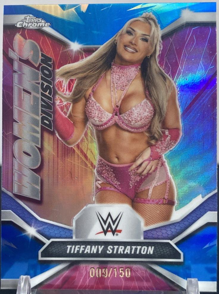 Tiffany Stratton [Blue Refractor] #WDV-23