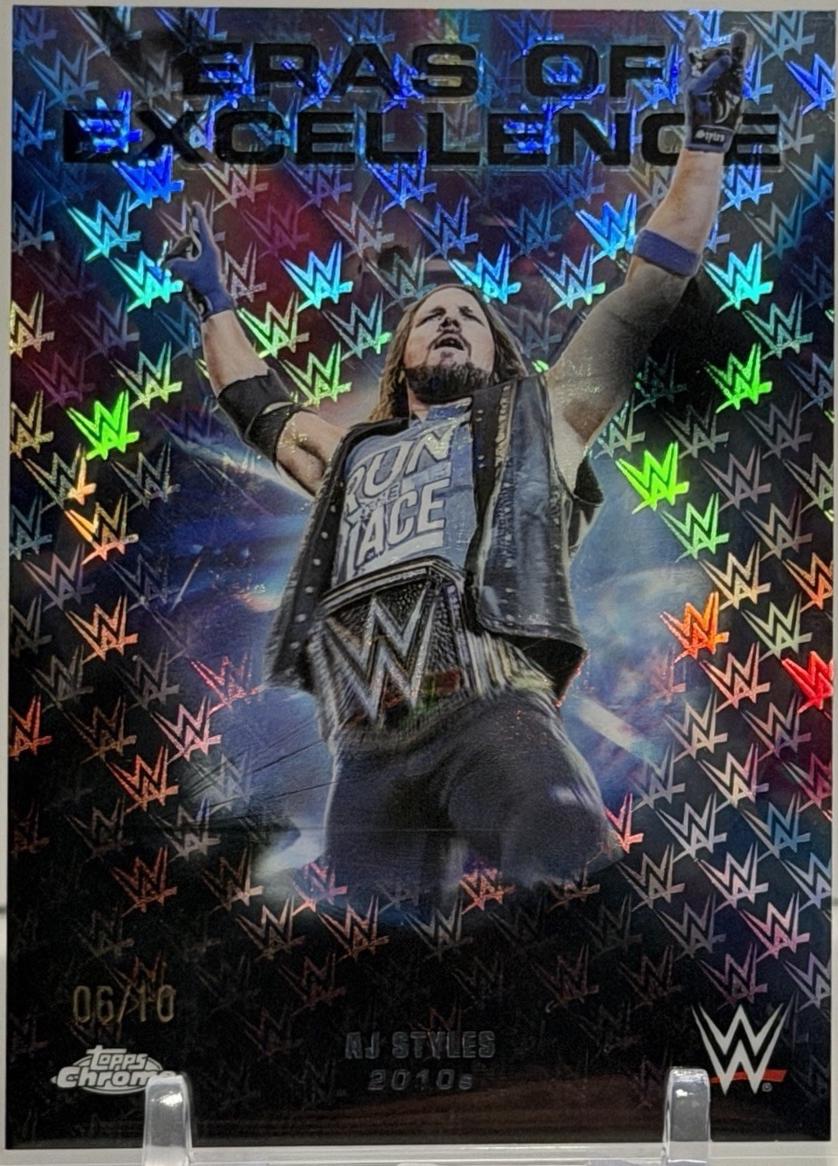 AJ Styles [Black Refractor] #ERA-26