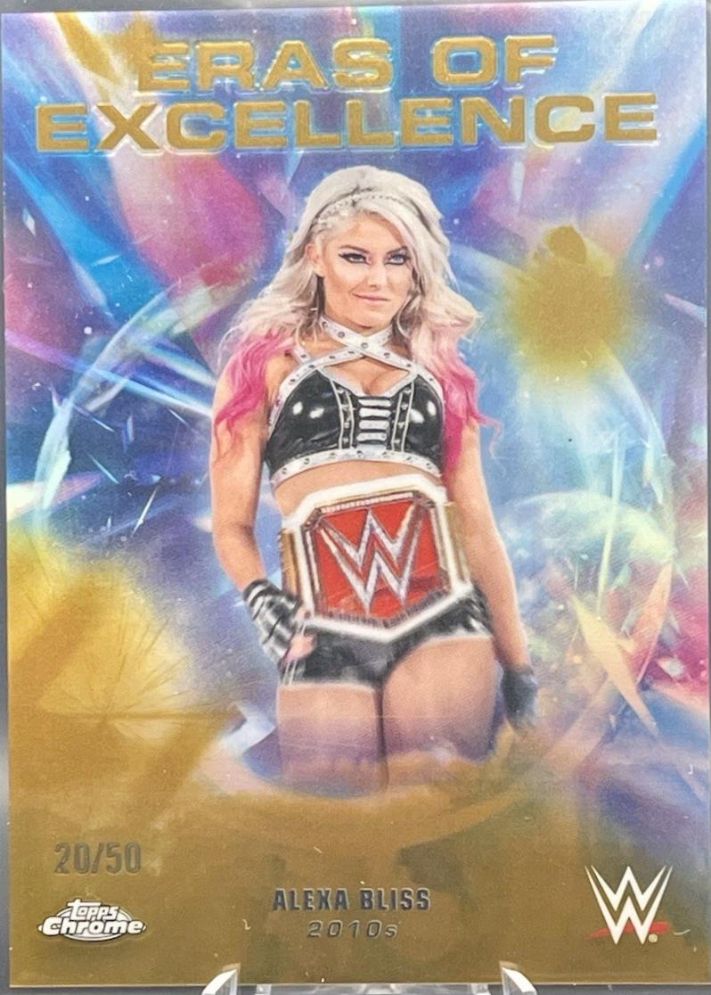 Alexa Bliss [Gold Refractor] #ERA-37