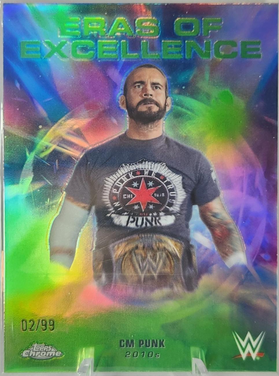 CM Punk [Green Refractor] #ERA-22