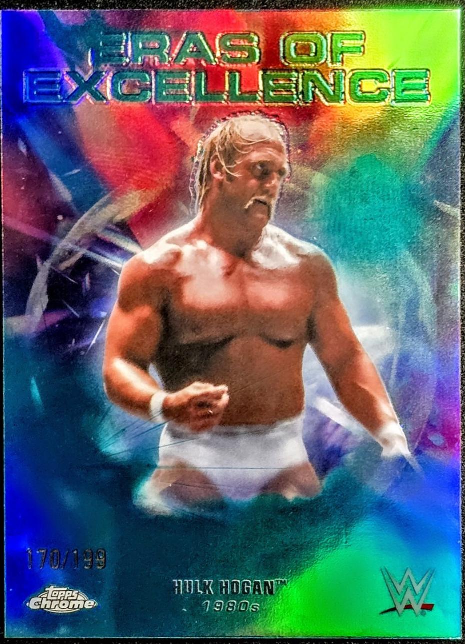 Hulk Hogan [Aqua Refractor] #ERA-2