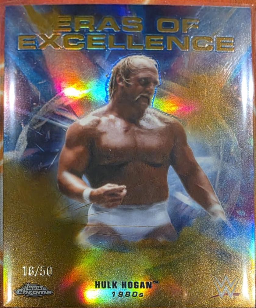Hulk Hogan [Gold Refractor] #ERA-2