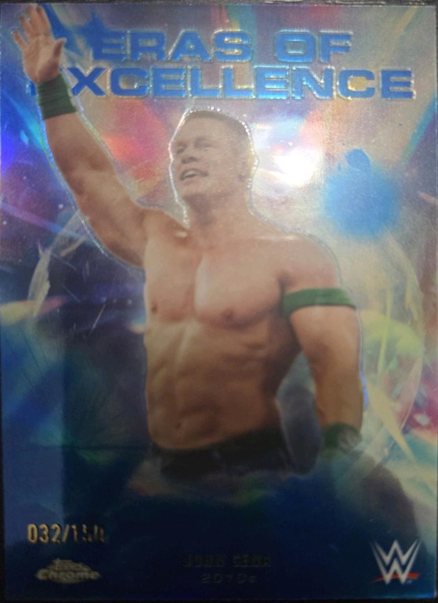 John Cena [Blue Refractor] #ERA-14