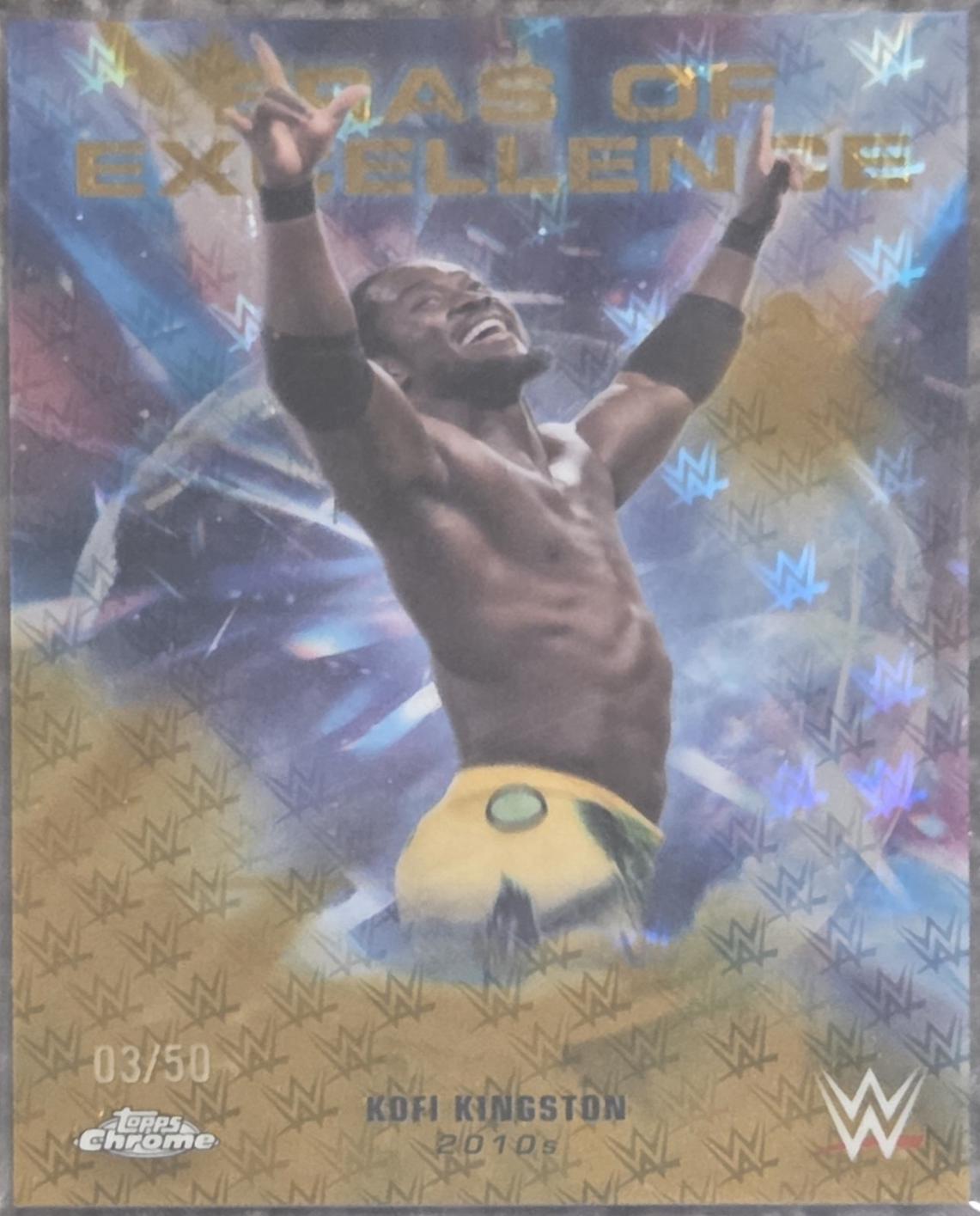 Kofi Kingston [Gold Refractor] #ERA-3