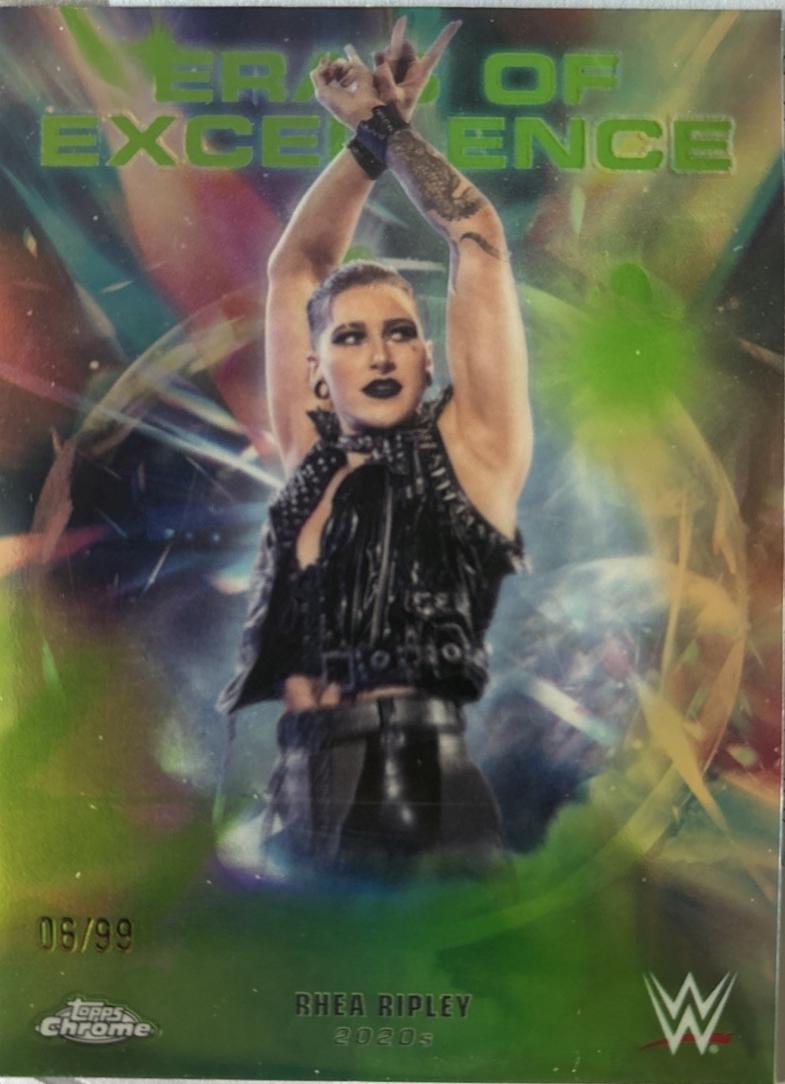 Rhea Ripley [Green Refractor] #ERA-27