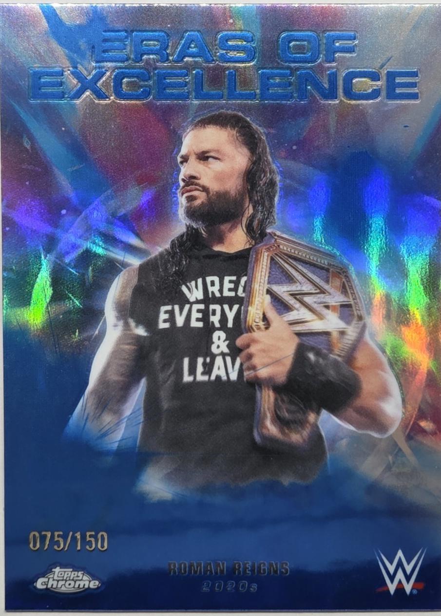Roman Reigns [Blue Refractor] #ERA-18