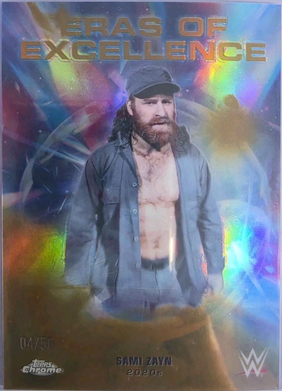 Sami Zayn [Gold Refractor] #ERA-16