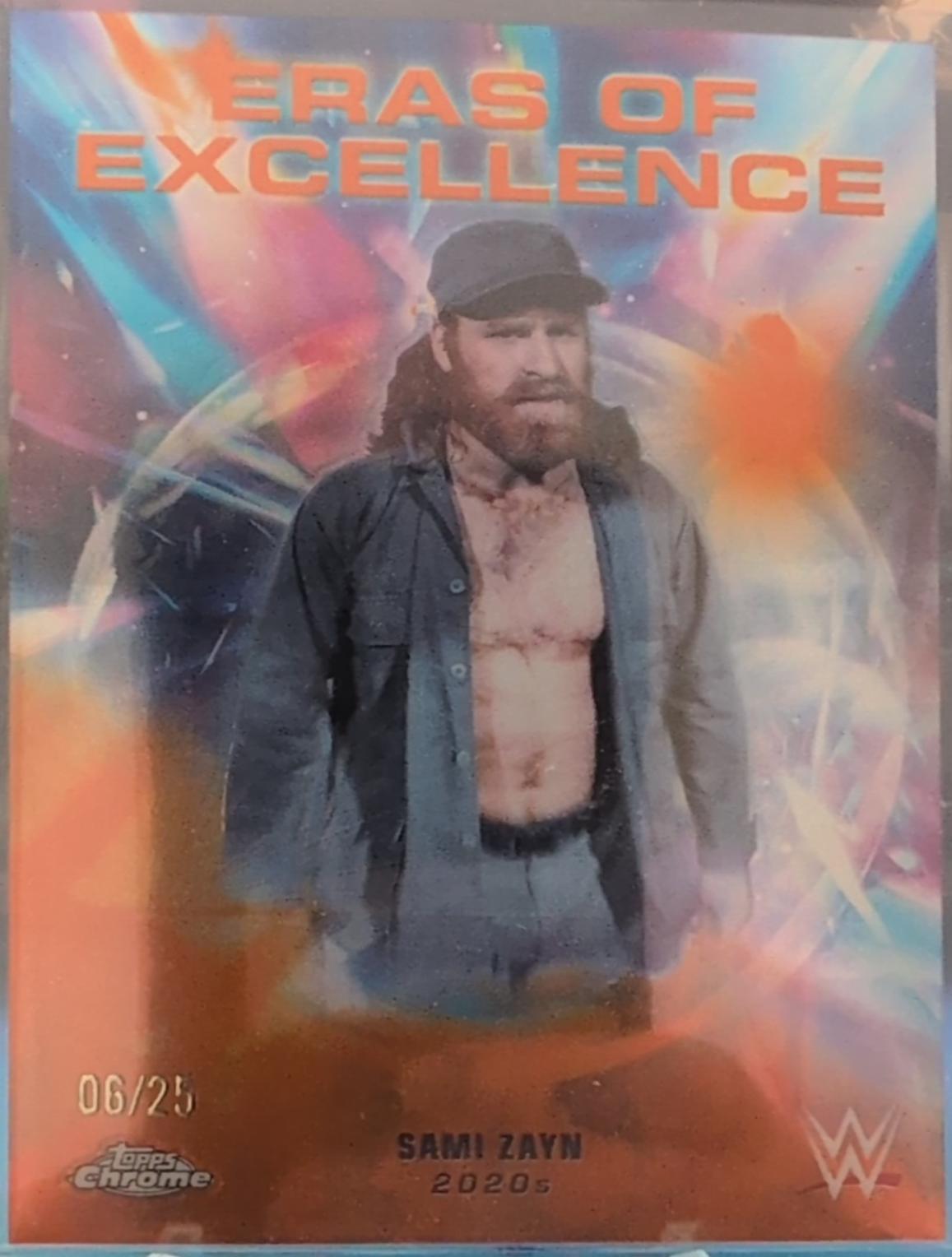 Sami Zayn [Orange Refractor] #ERA-16