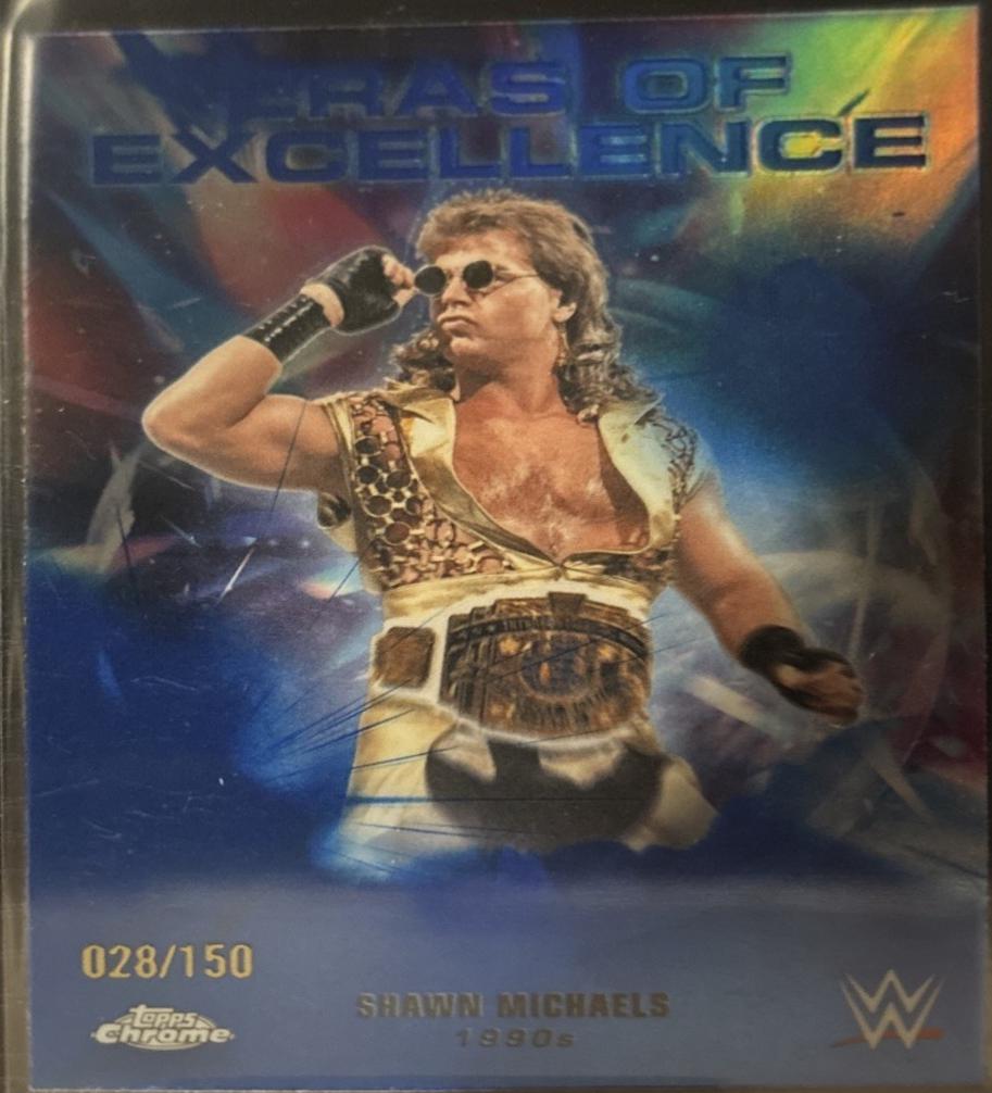 Shawn Michaels [Blue Refractor] #ERA-7