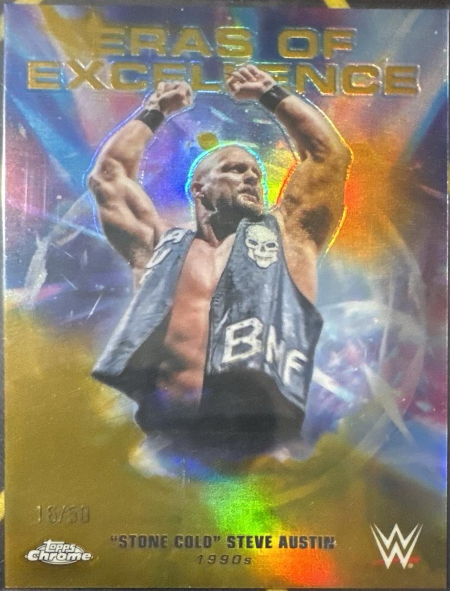 Stone Cold Steve Austin [Gold Refractor] #ERA-40