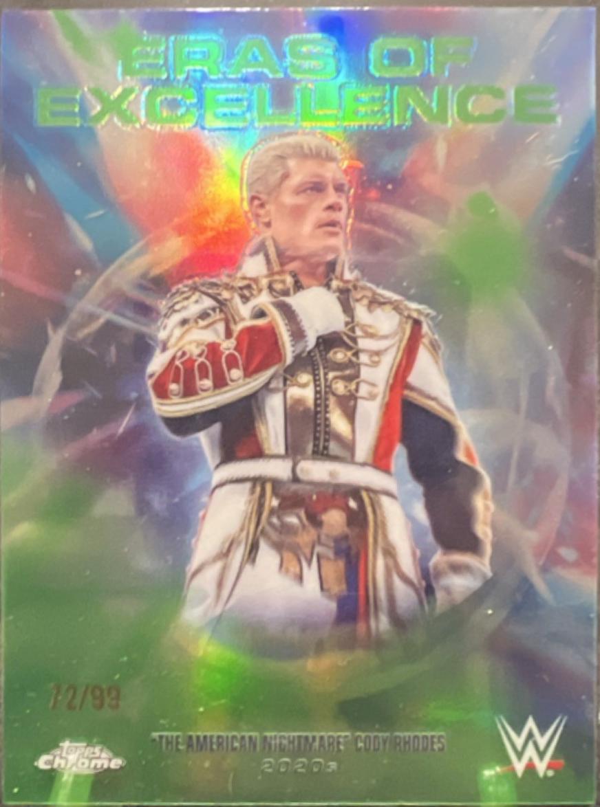 The American Nightmare Cody Rhodes [Green Refractor] #ERA-9