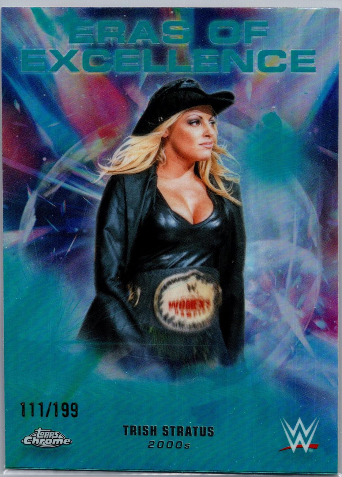Trish Stratus [Aqua Refractor] #ERA-35