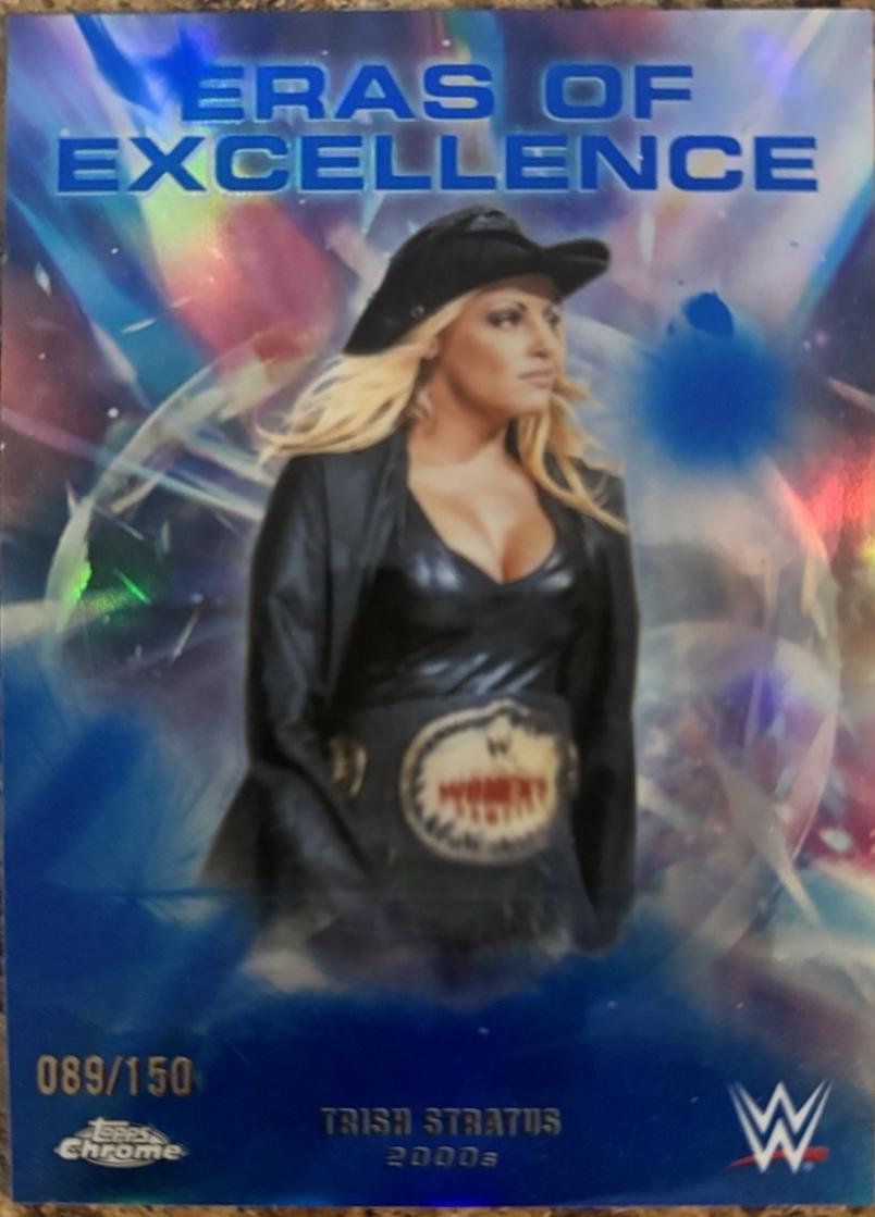 Trish Stratus [Blue Refractor] #ERA-35