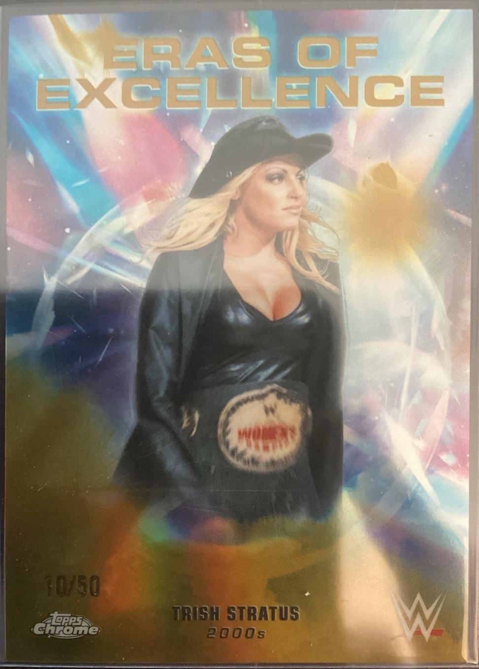 Trish Stratus [Gold Refractor] #ERA-35