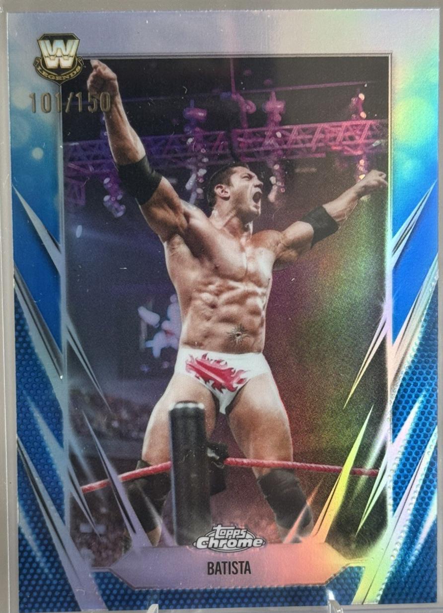 Batista [Blue Refractor] #99