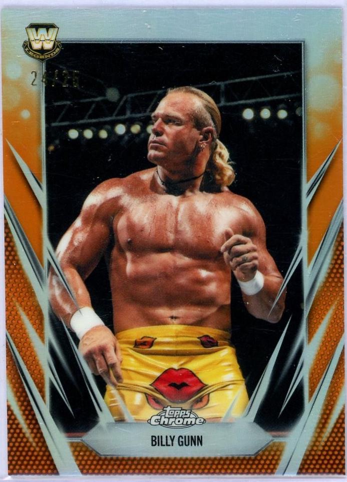 Billy Gunn [Orange Refractor] #22