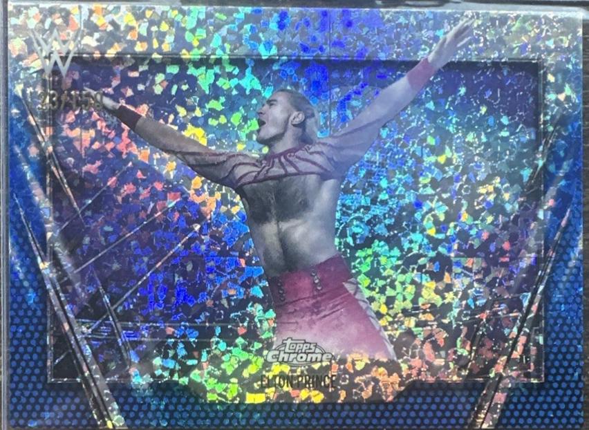 Elton Prince [Blue Mini Diamond Refractor] #81