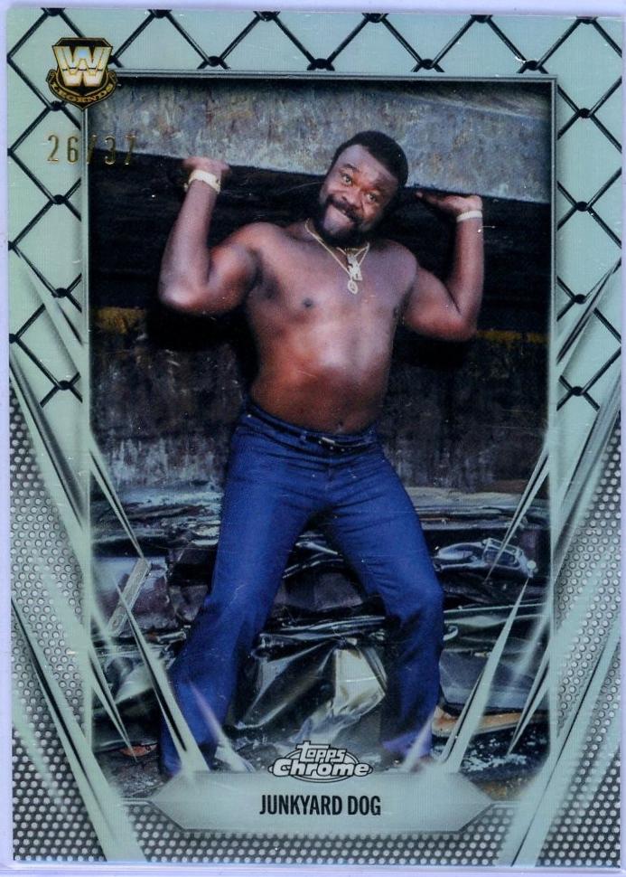 Junkyard Dog [Steel Cage Refractor] #102