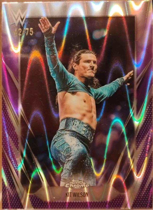 Kit Wilson [Purple Mini Diamond Refractor] #78