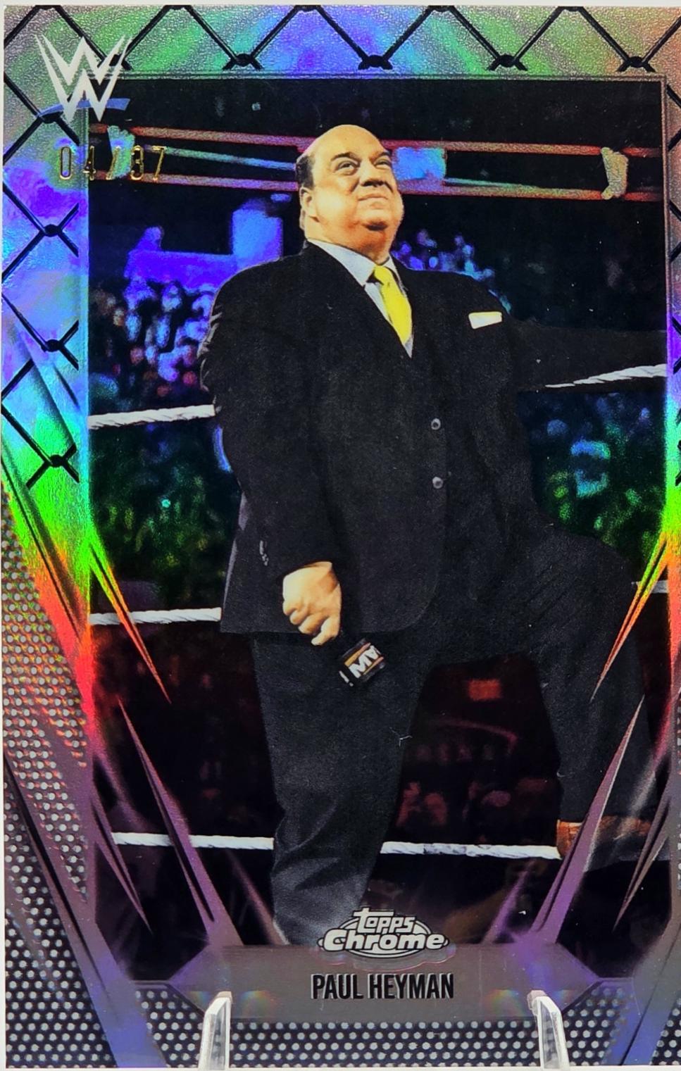 Paul Heyman [Steel Cage Refractor] #44