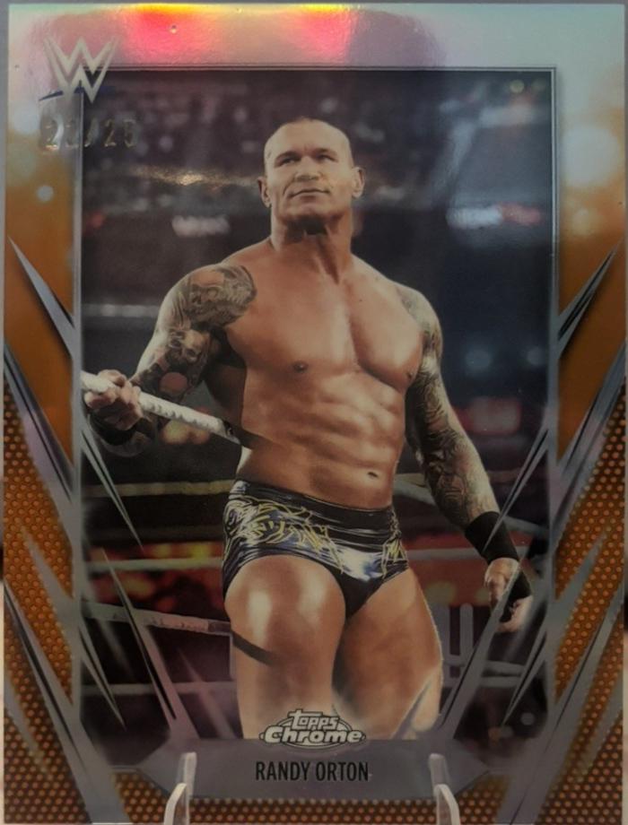 Randy Orton [Orange Refractor] #72