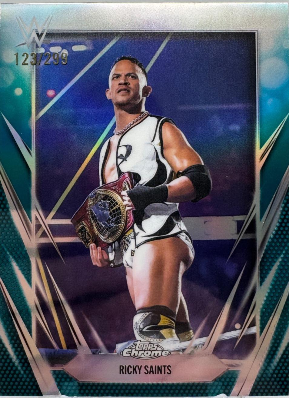 Ricky Saints [Teal Refractor] #94