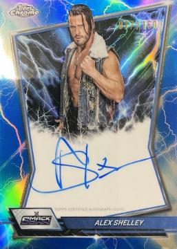 Alex Shelley [Blue Refractor] #BBA-ALE