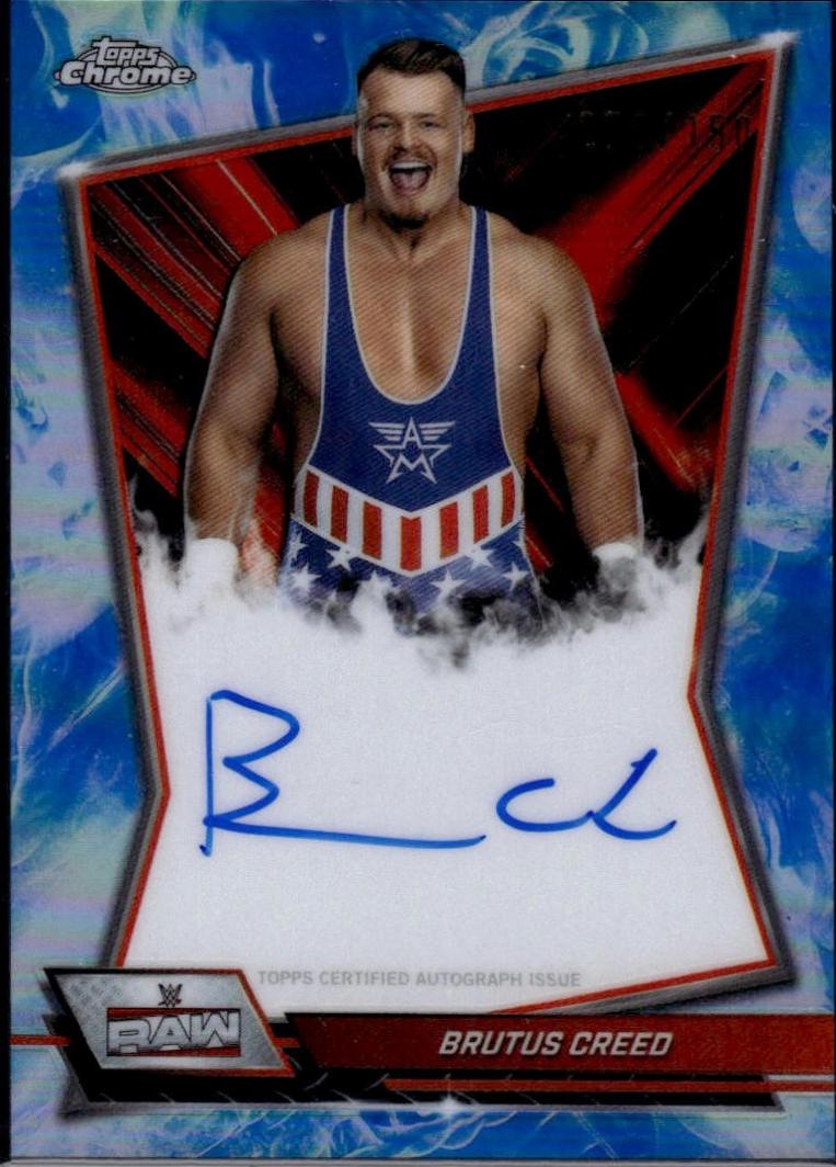 Brutus Creed [Blue Refractor] #RBA-BRU