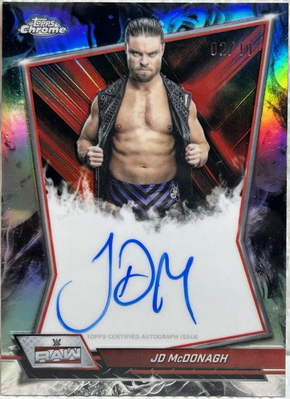 JD McDonagh [Black Refractor] #RBA-JDM