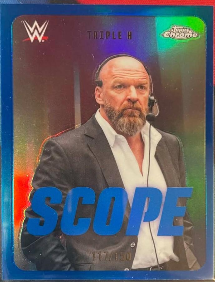 Triple H [Blue Refractor] #SCO-27