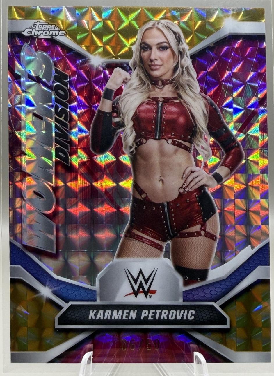 Karmen Petrovic [Gold Geometric Refractor] #WDV-30
