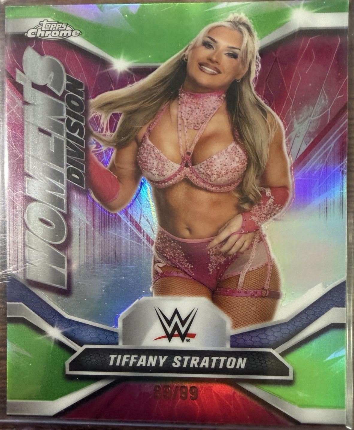 Tiffany Stratton [Green Refractor] #WDV-23