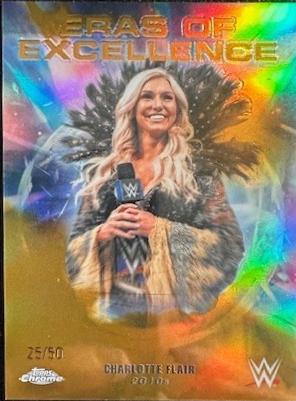 Charlotte Flair [Gold Refractor] #ERA-10