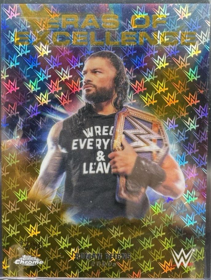 Roman Reigns [Gold Refractor] #ERA-18