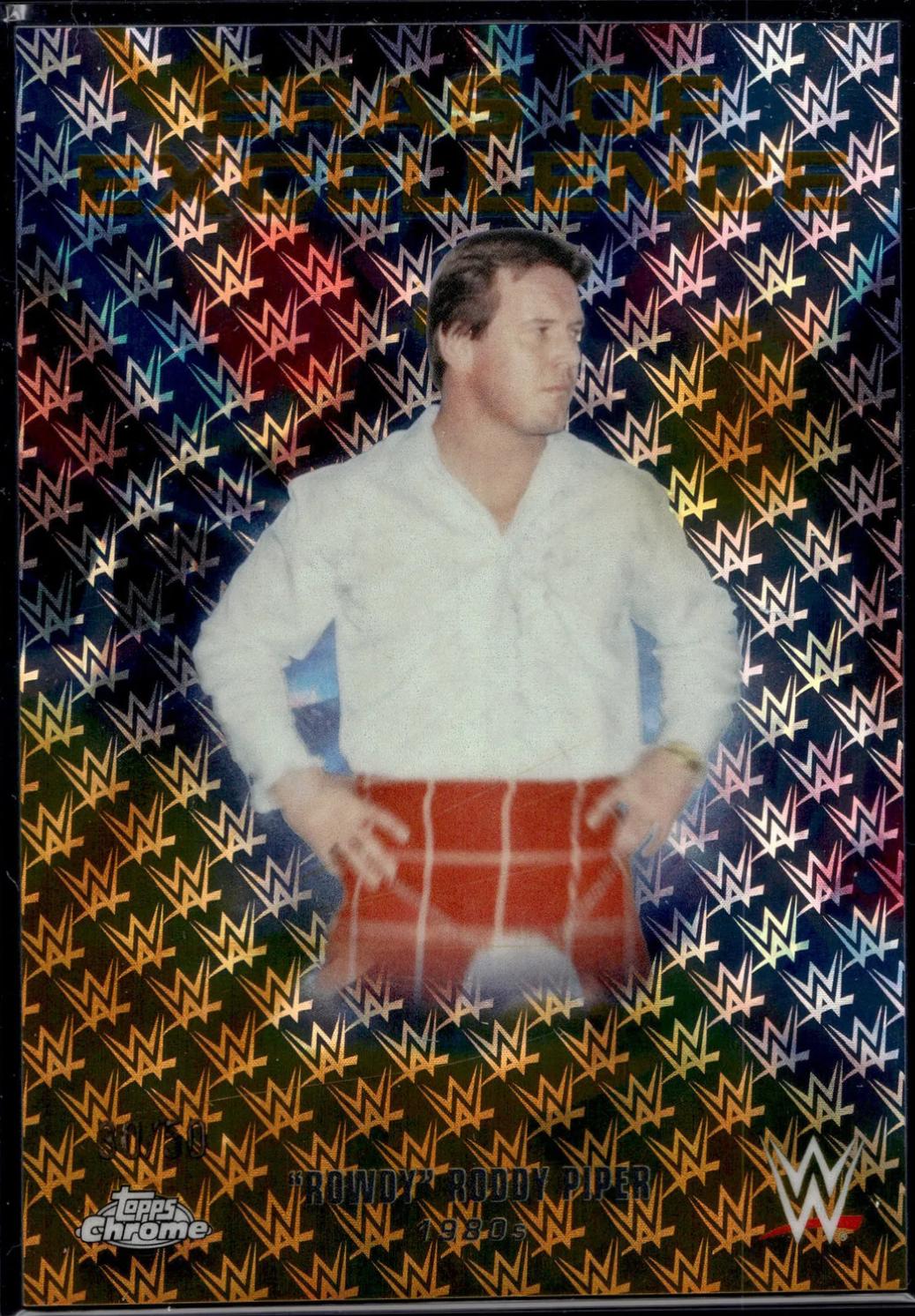 Rowdy Roddy Piper [Gold Refractor] #ERA-30