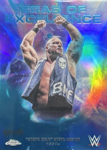 Stone Cold Steve Austin [Aqua Refractor] #ERA-40