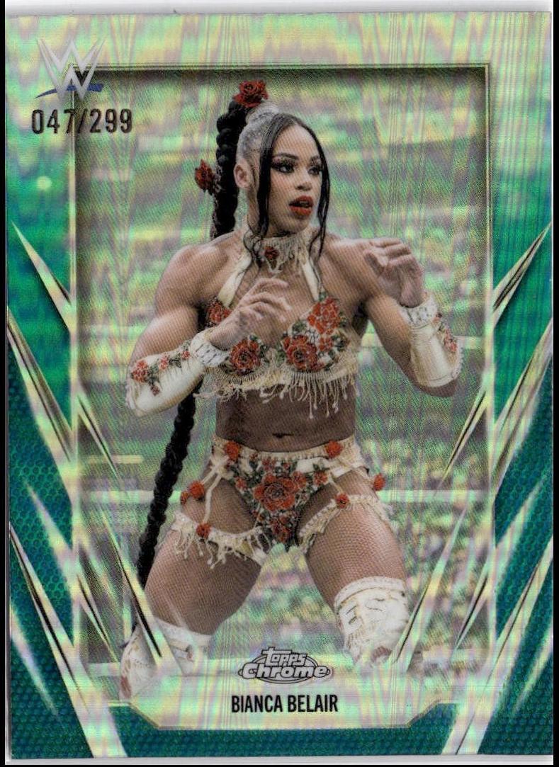 Bianca Belair [Teal Refractor] #33